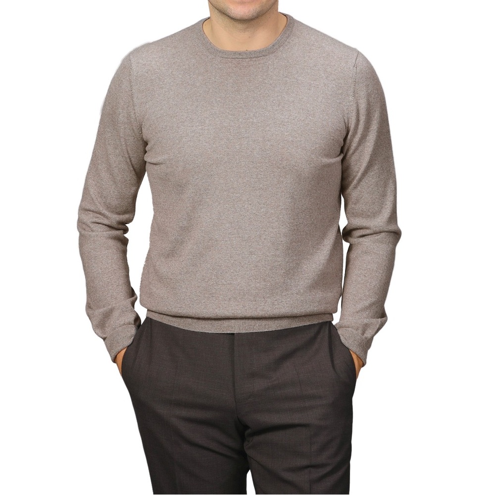 Gran Sasso 100% Lana Vergine Wool Sweater - Men's Soft Italian Luxury size S